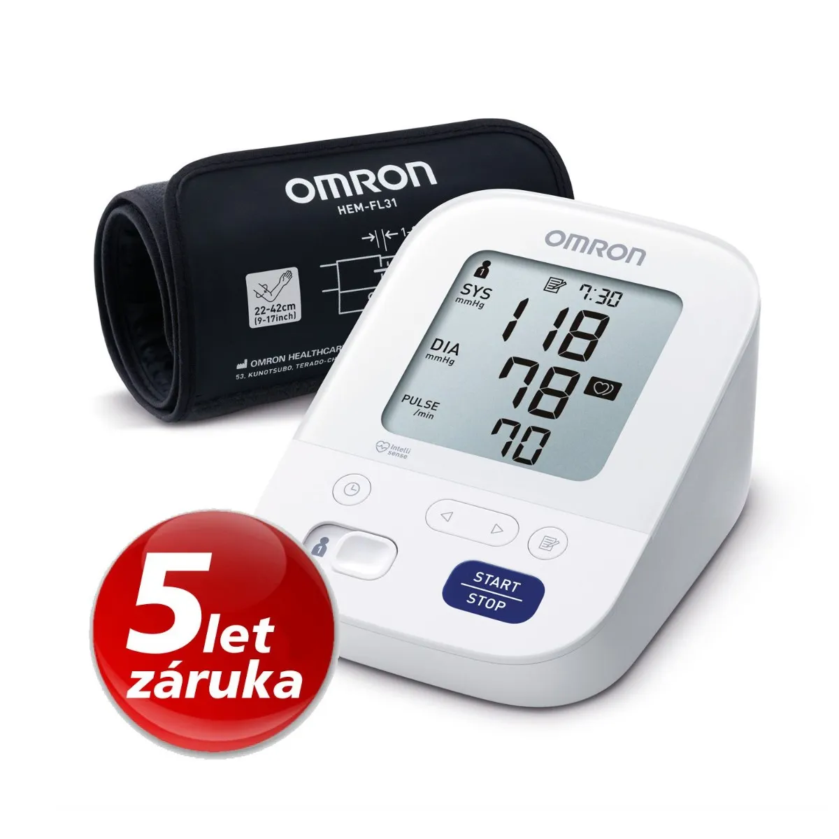 Omron M3 Comfort Intelli digitální tonometr