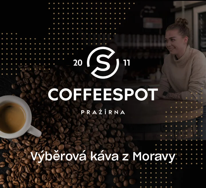 Coffeespot. Výběrová káva z Moravy.