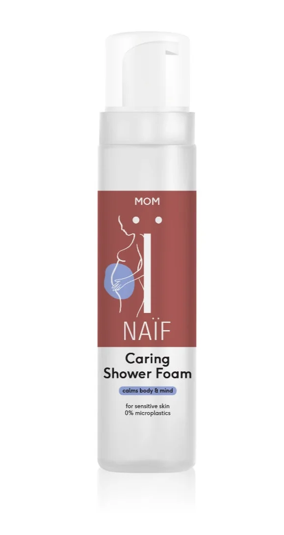 NAIF Mom Range Sprchová pěna pro těhotné 200 ml