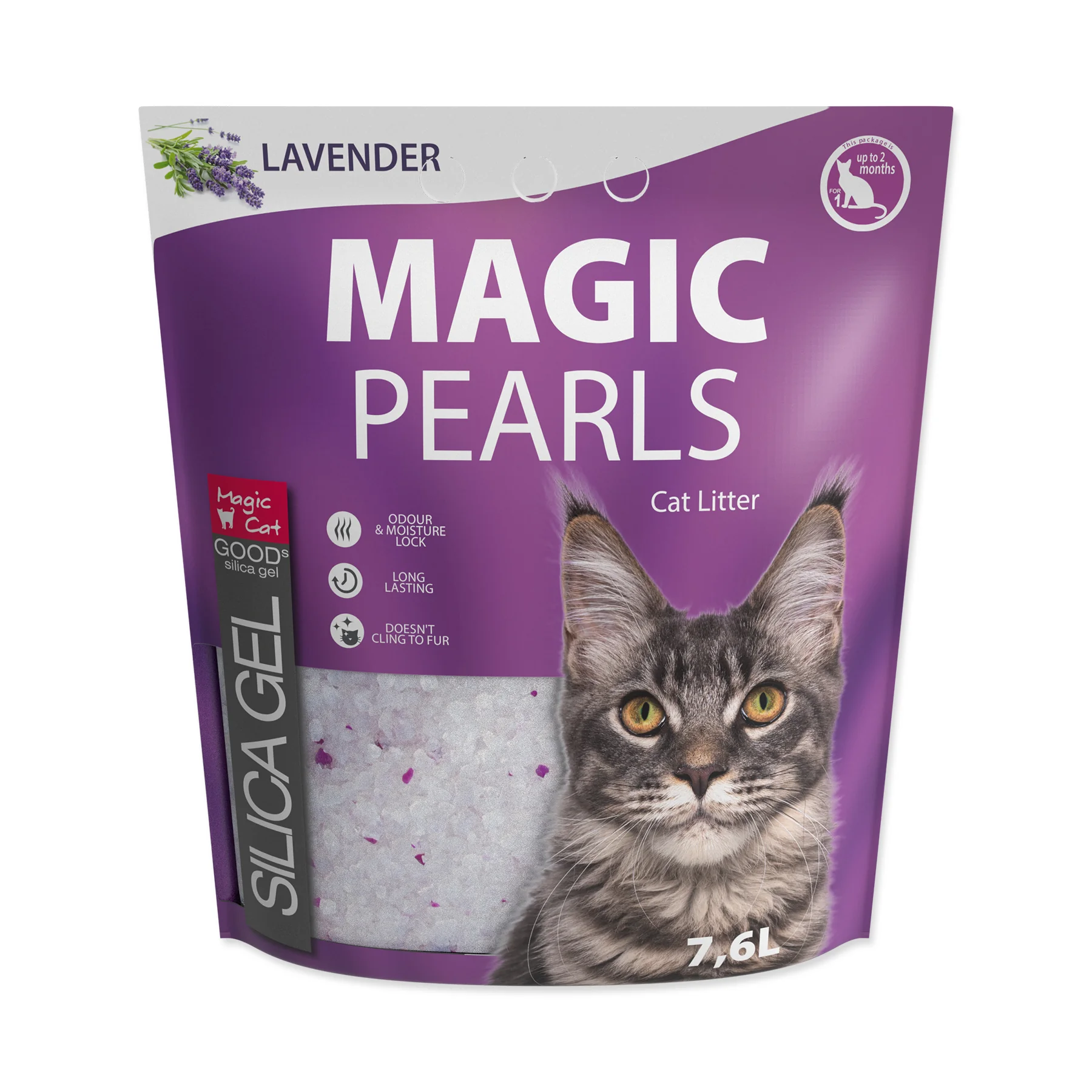 Magic Litter Pearls Lavender kočkolit 7,6 l