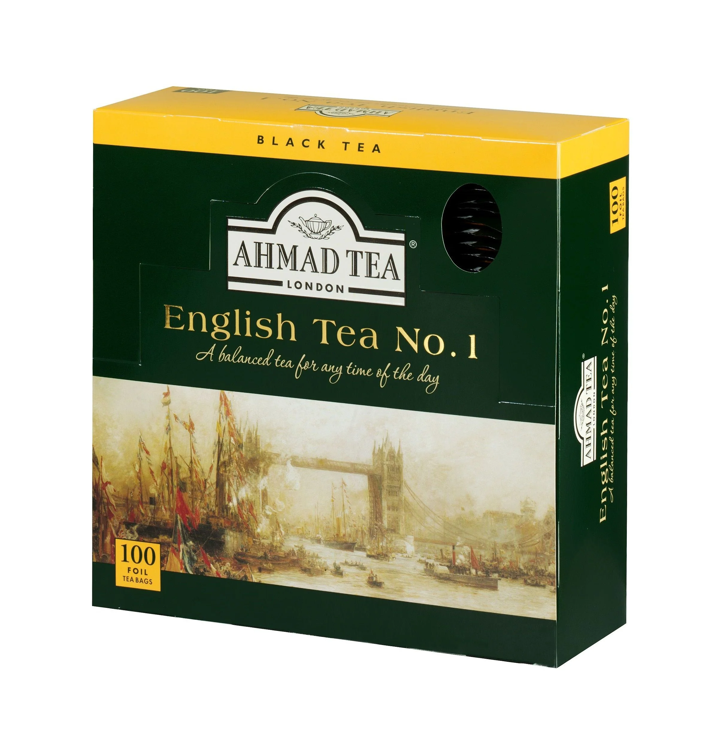 Ahmad Tea English No.1 porcovaný čaj 100 x 2 g