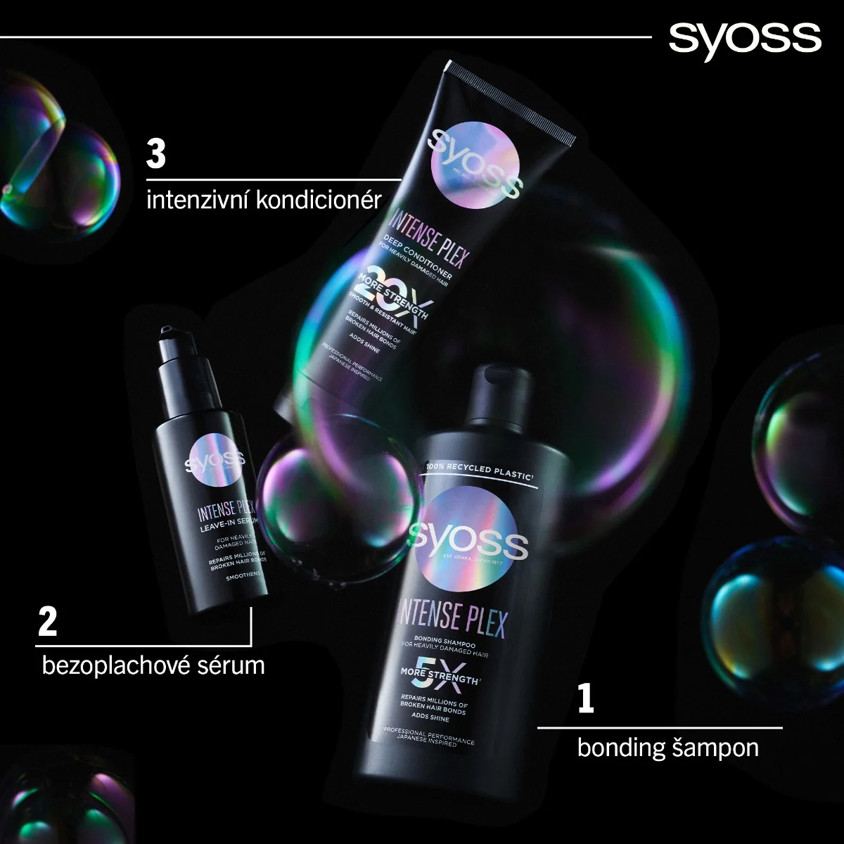 Syoss Intense Plex kondicionér pro silně poškozené vlasy 250 ml