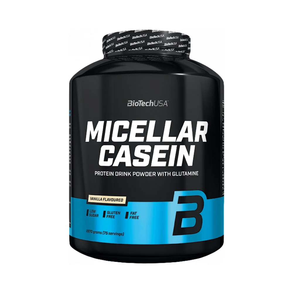 BioTech USA Micellar Casein 2270g - vanilka