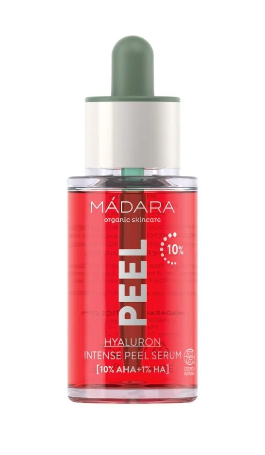 MÁDARA PEEL Hyaluronové intenzivní peelingové sérum s AHA kyselinami 30 ml