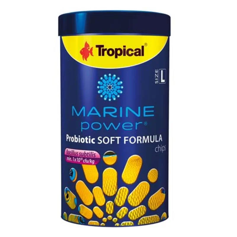 Tropical Marine Power Probiotic Soft Formula Size L - 250ml/130g krmivo ve formě potopen 