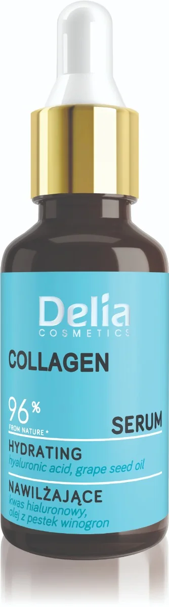 Delia Collagen Hydratační sérum na obličej, krk a dekolt 30 ml