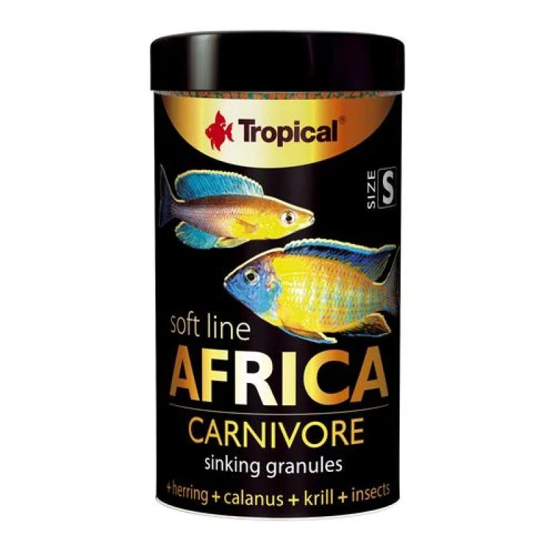 Tropical Africa Carnivore S 100ml/60g krmivo pro všežravé africké ryby 