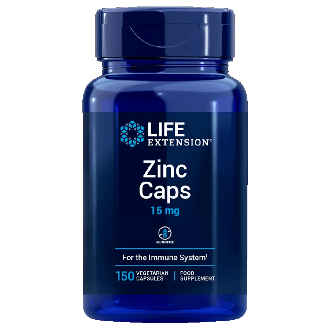 Life Extension Zinc Caps - 150 kapslí