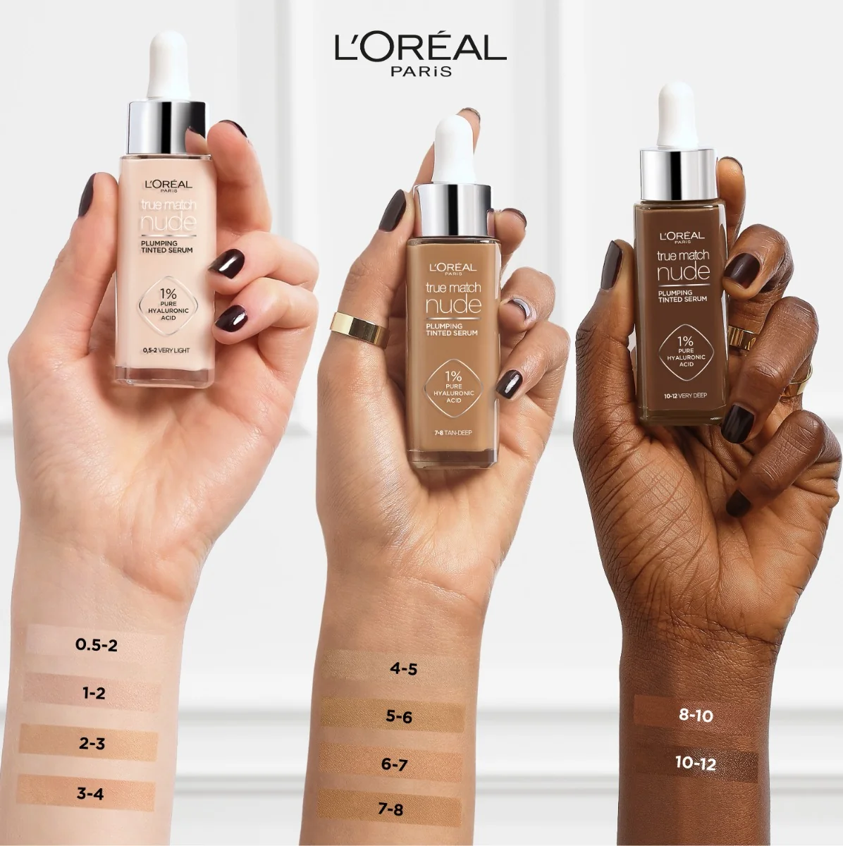 Loréal Paris True Match Nude odstín 2-3 Light tónující sérum 30 ml