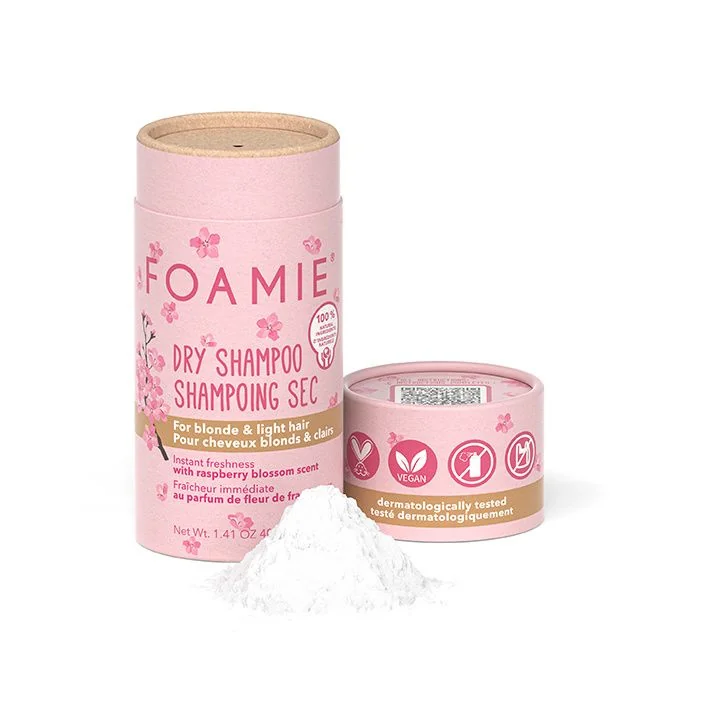 Foamie Dry Shampoo Berry suchý šampon pro blond vlasy 40 g