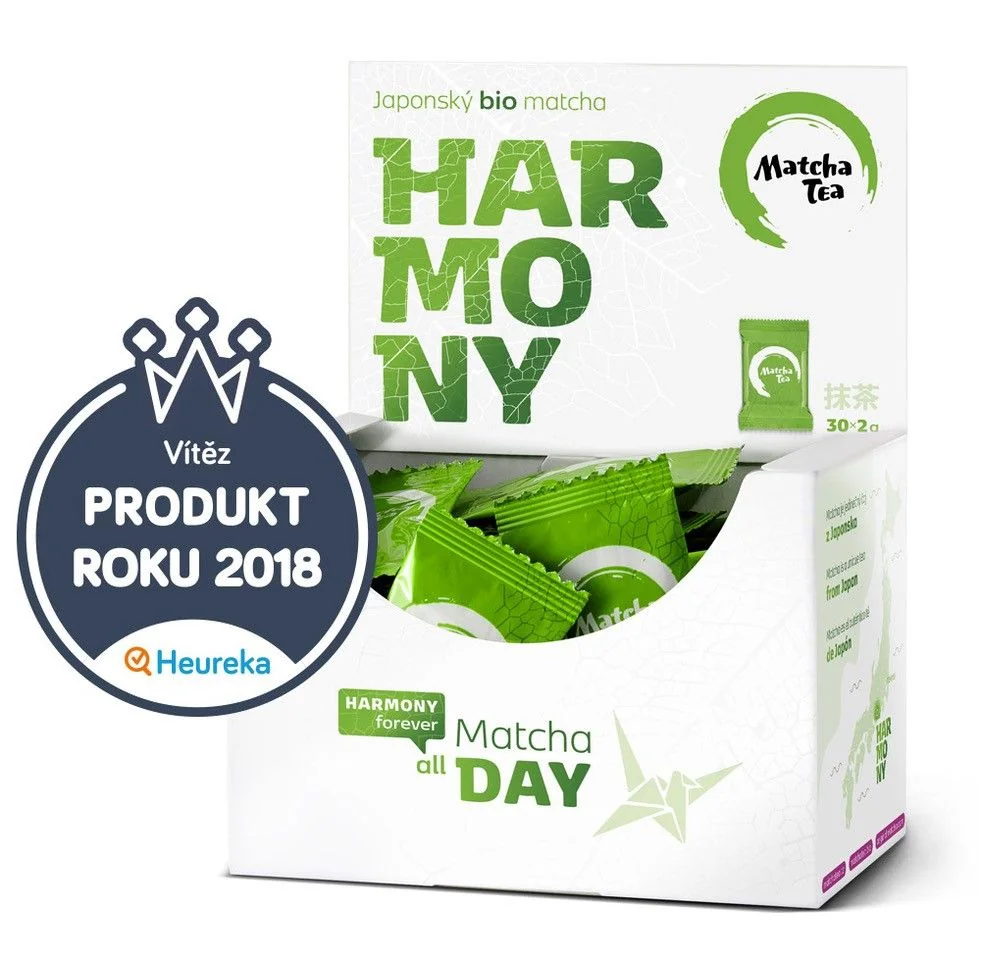 Matcha Tea BIO Harmony zelený čaj 30x2 g