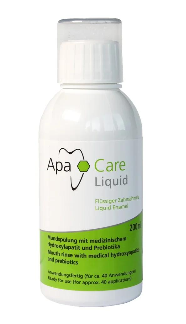 ApaCare Ústní voda s hydroxyapatitem a prebiotiky 200 ml