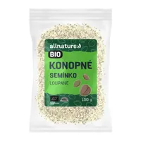 Allnature Konopné semínko loupané BIO RAW