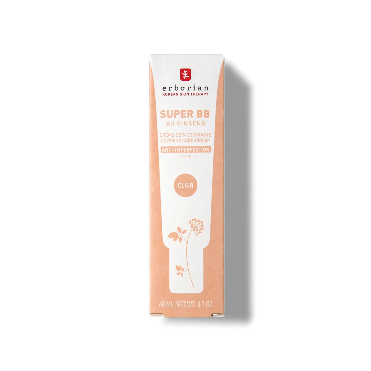 Erborian Super BB SPF 20 Clair BB krém 40 ml