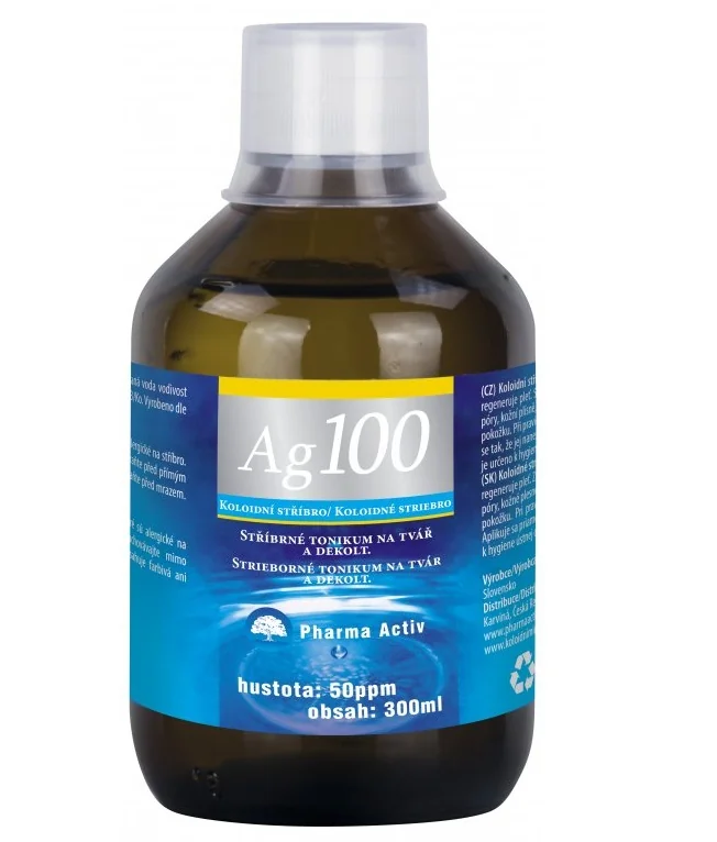 Pharma Activ Koloidní stříbro Ag100 50ppm 300 ml