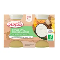 Babybio Brassé Mango, ananas a kokosové mléko