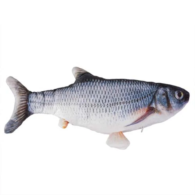 Duvo+ Catch `n play fish 28x13x5cm interaktivní hračka pro kočky 