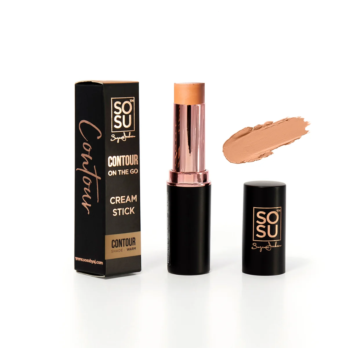 SOSU Cosmetics Contour On The Go konturovací tyčinka Warm 7 g