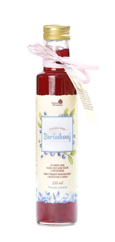 Naturprodukt sirup Borůvkový 250 ml