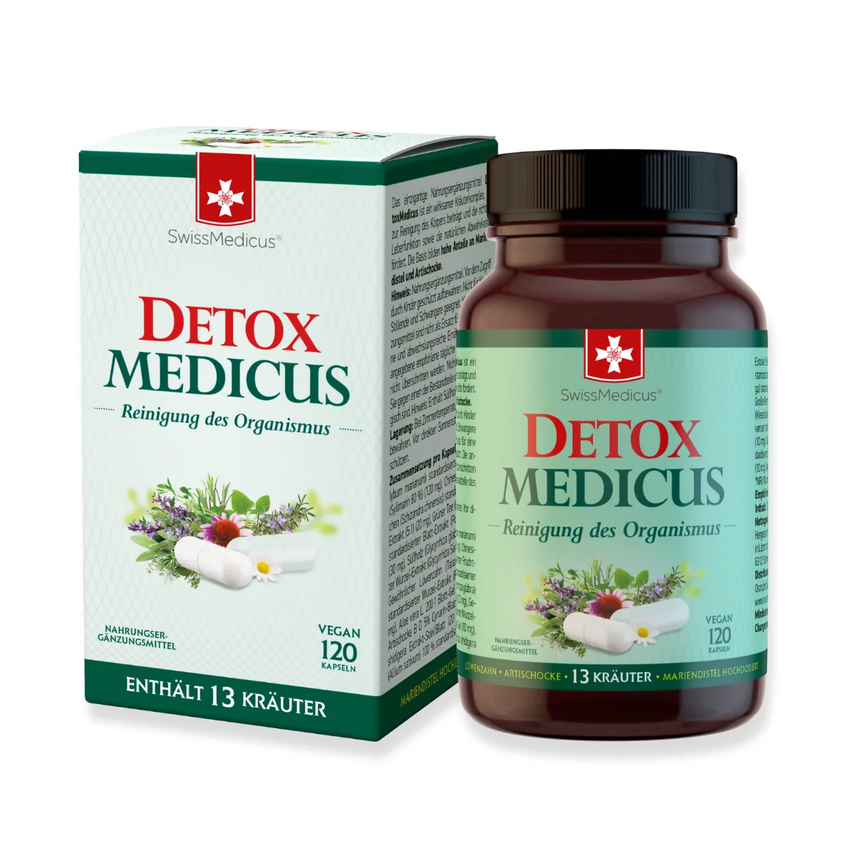 SwissMedicus DetoxMedicus 120 tobolek