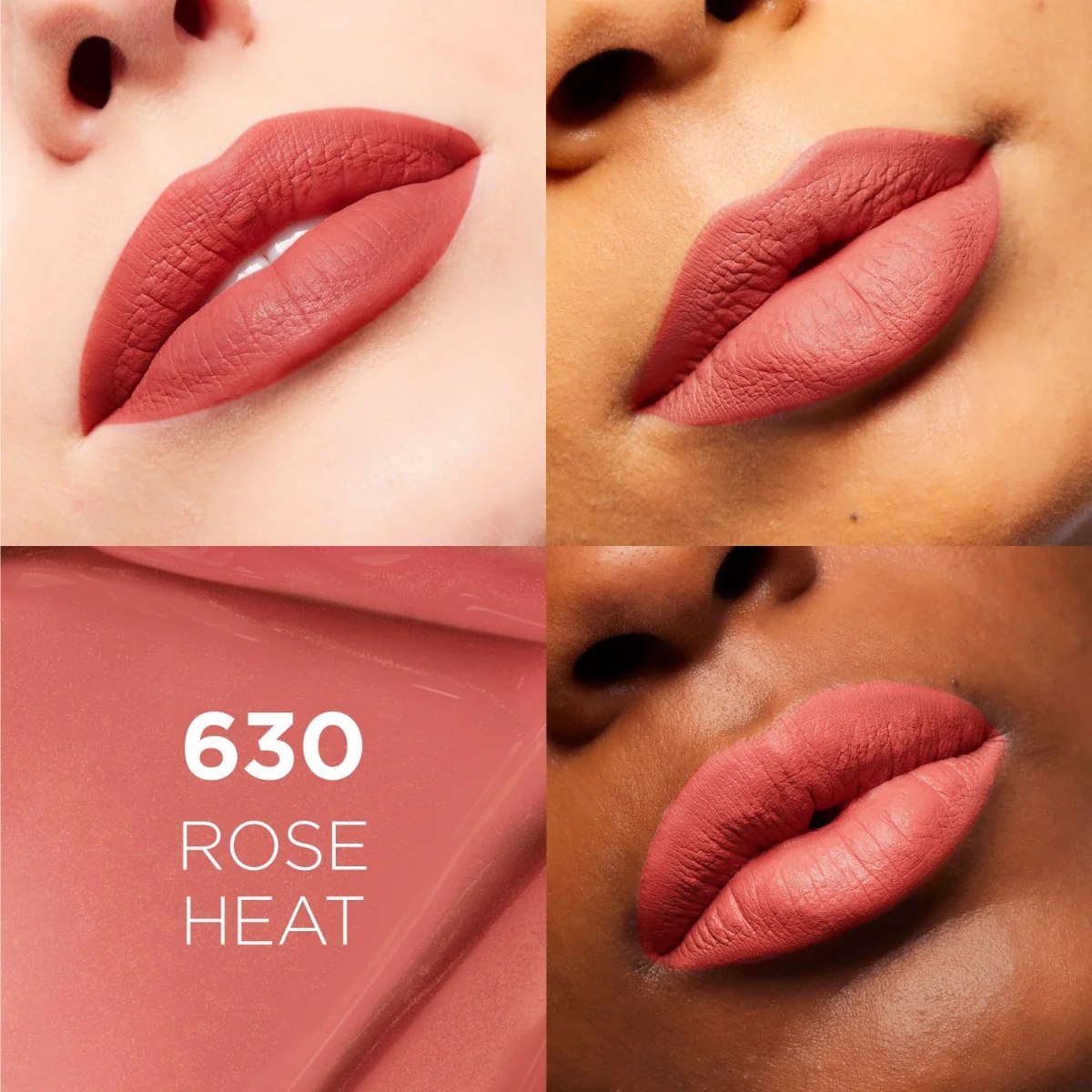 Loréal Paris Infaillible Matte Resistance 630 Rose Heat rtěnka 5 ml