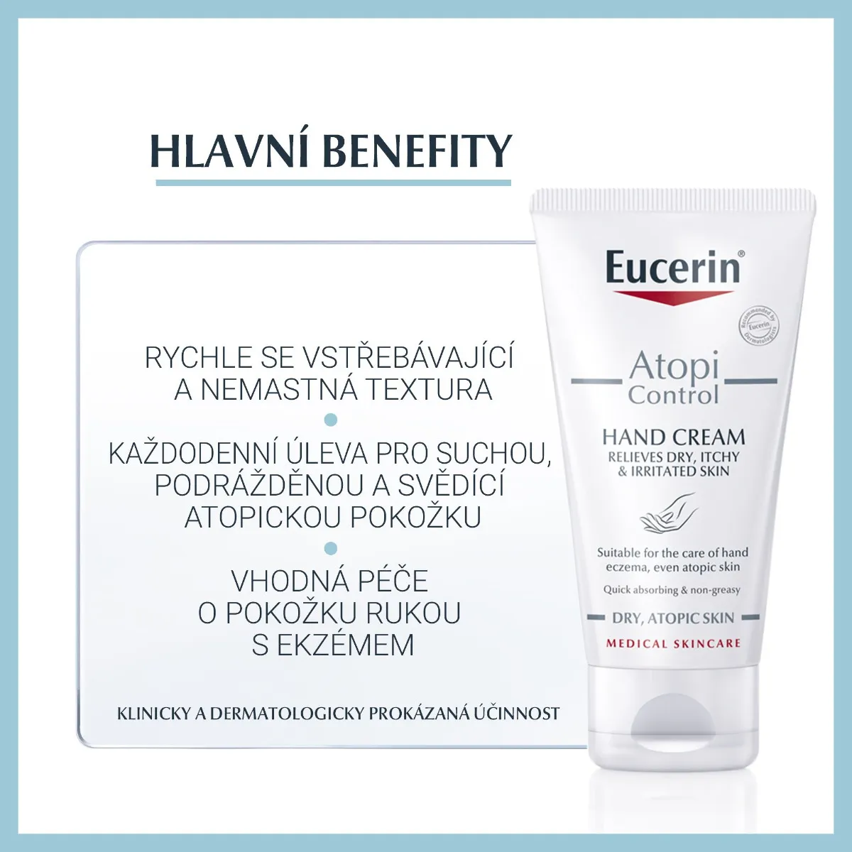 Eucerin Atopicontrol krém na ruce 75 ml