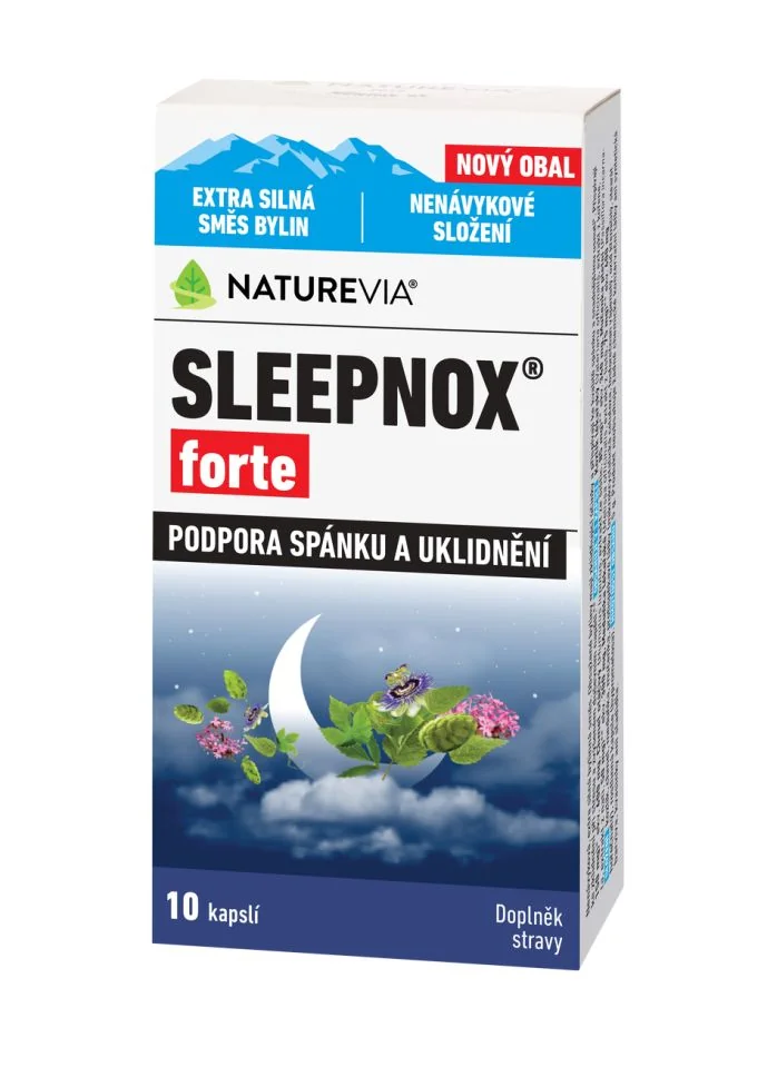 NatureVia Sleepnox forte 10 kapslí