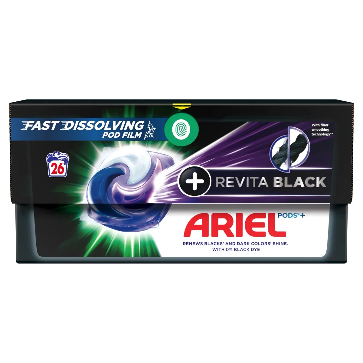 Ariel Plus Revita Black Prací kapsle 26 ks