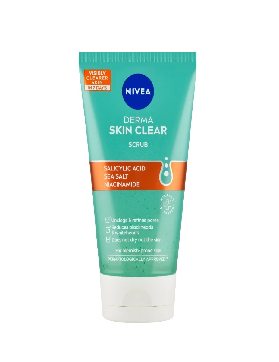 Nivea Derma Skin Clear peeling 150 ml