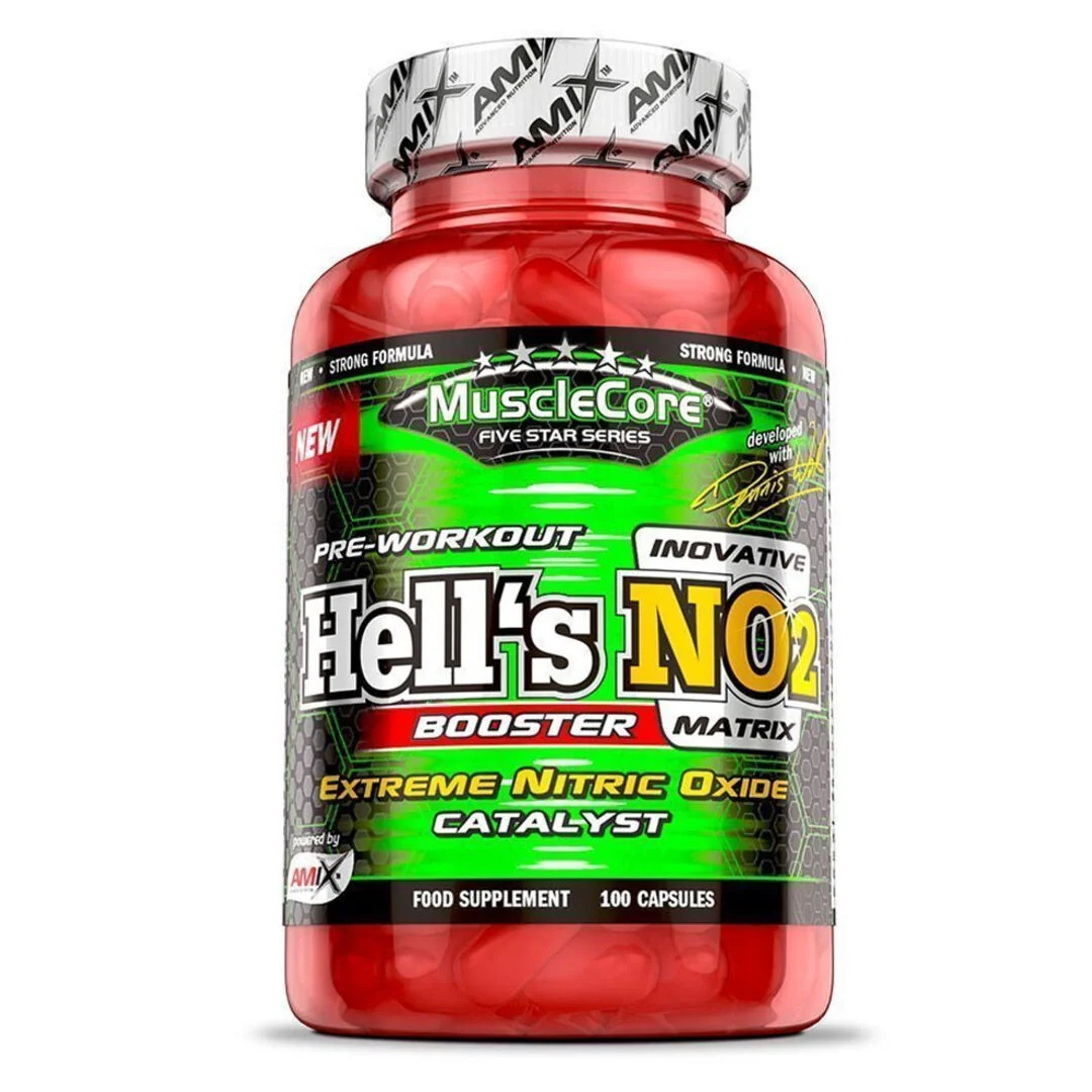 Amix Nutrition Hells NO2 - 100 kapslí