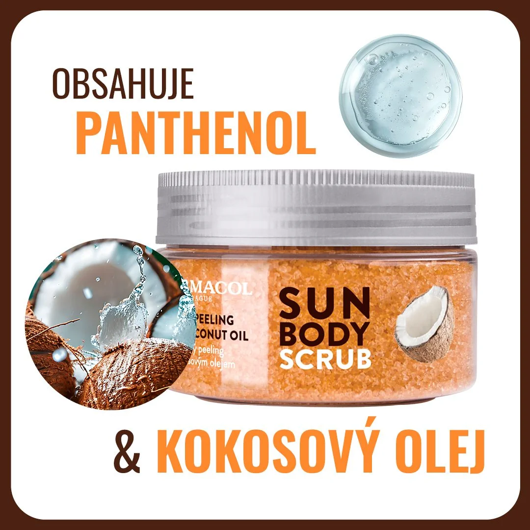 Dermacol SUN Tělový peeling 200 g