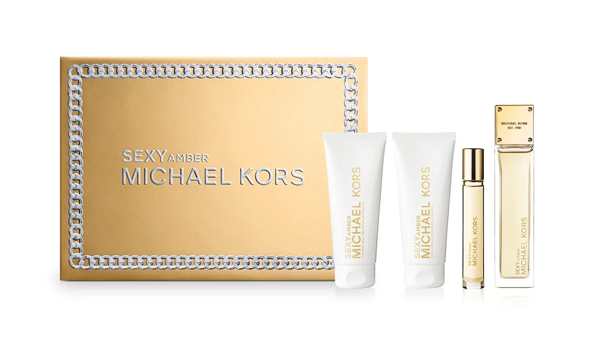 Michael Kors Sexy Amber dárková sada pro ženy 4 ks