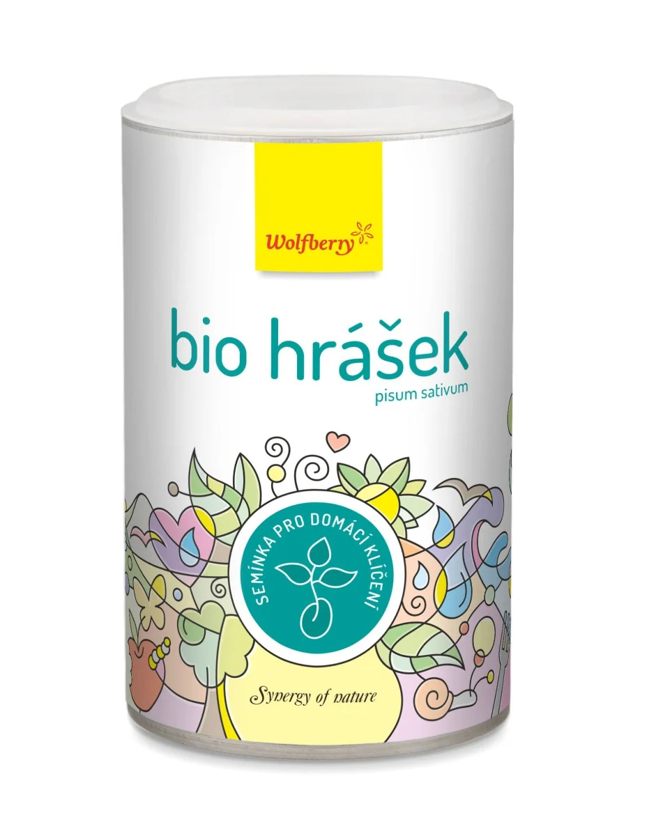 Wolfberry Hrášek BIO semínka na klíčení 200 g