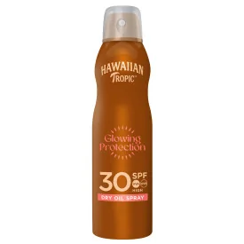 Hawaiian Tropic Glowing Protection SPF30 suchý olej na opalování 180 ml