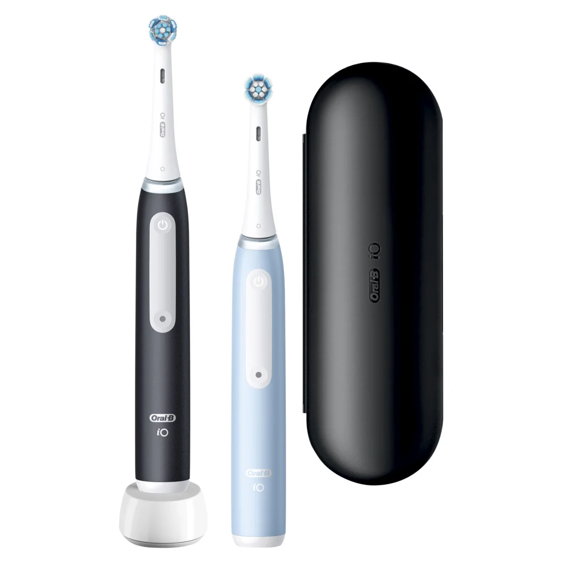 Oral-B iO Series 3 Duo elektrický zubní kartáček 2 ks Black+Ice Blue