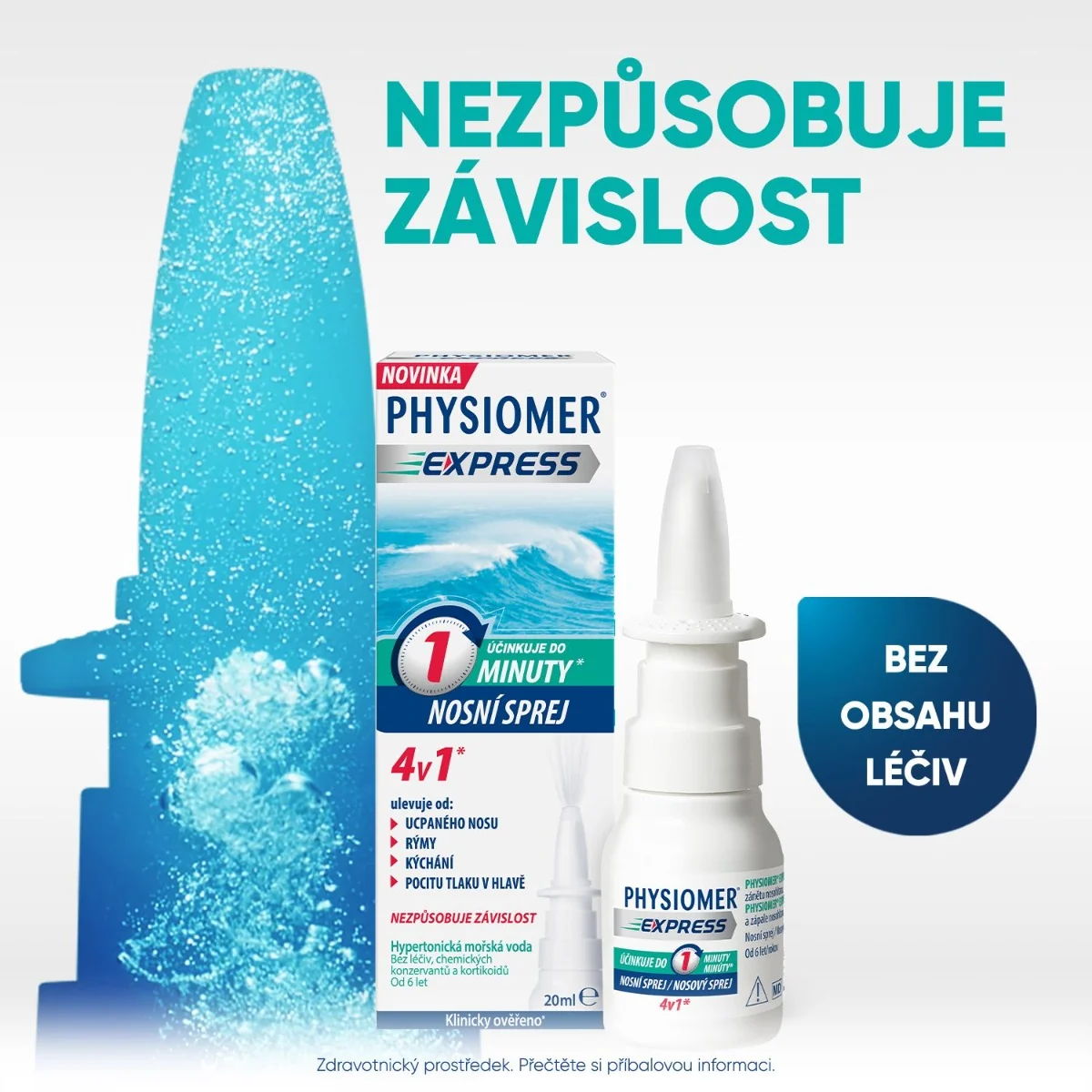 Physiomer Express nosní sprej 20 ml