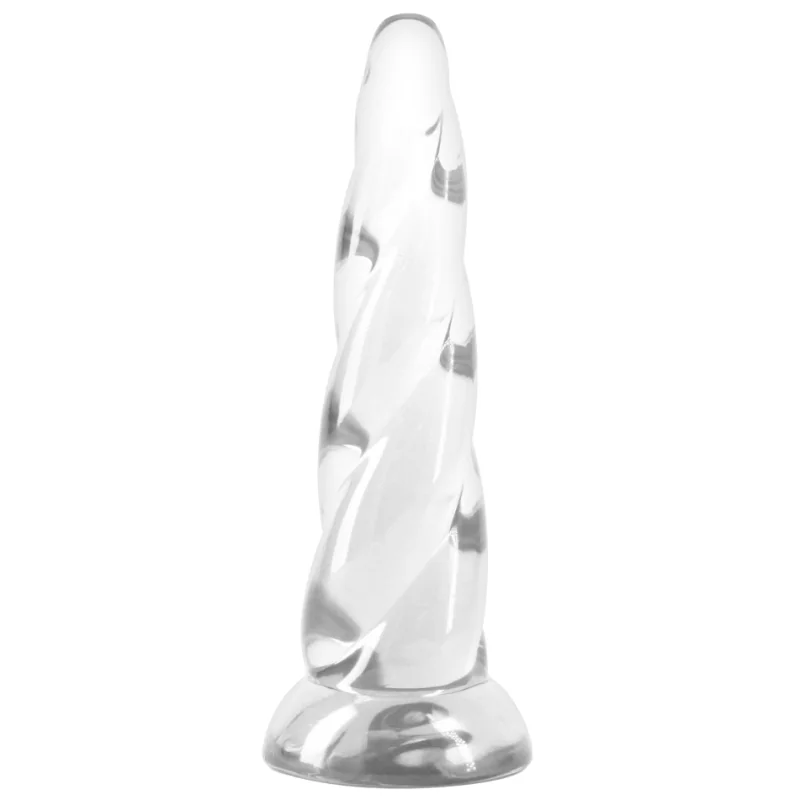 NS Novelties Gelové dildo s přísavkou Fantasia Siren, průhledné 19 cm