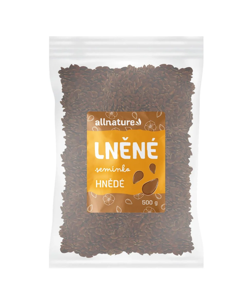 Allnature Lněné semínko hnědé 500 g