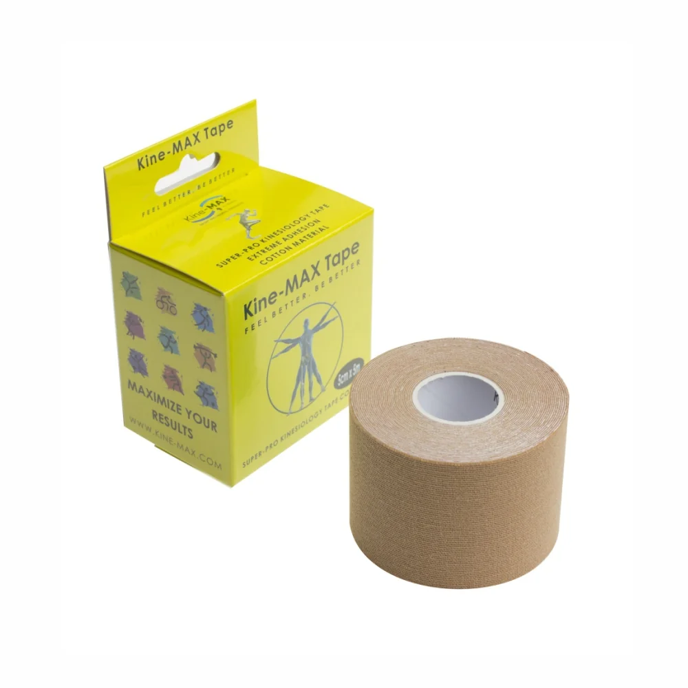 KineMAX SuperPro Cotton 5 cm x 5 m kinesiologická tejpovací páska 1 ks tělová