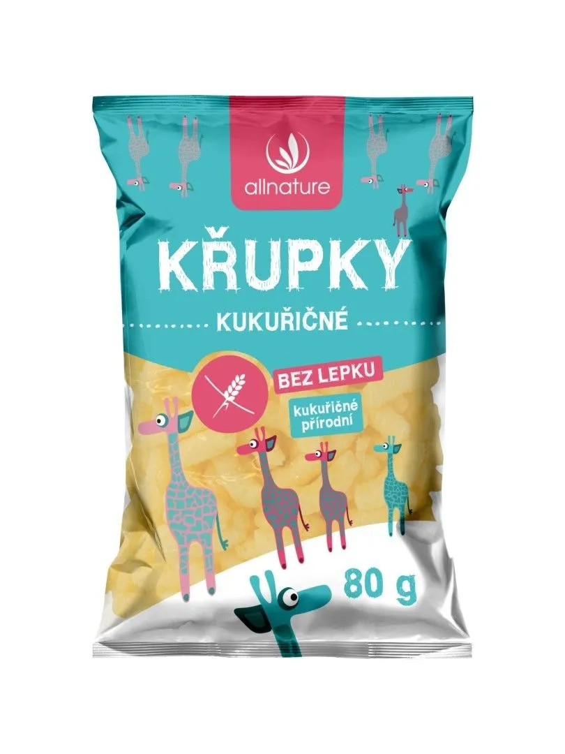 Allnature Kukuřičné křupky 80 g