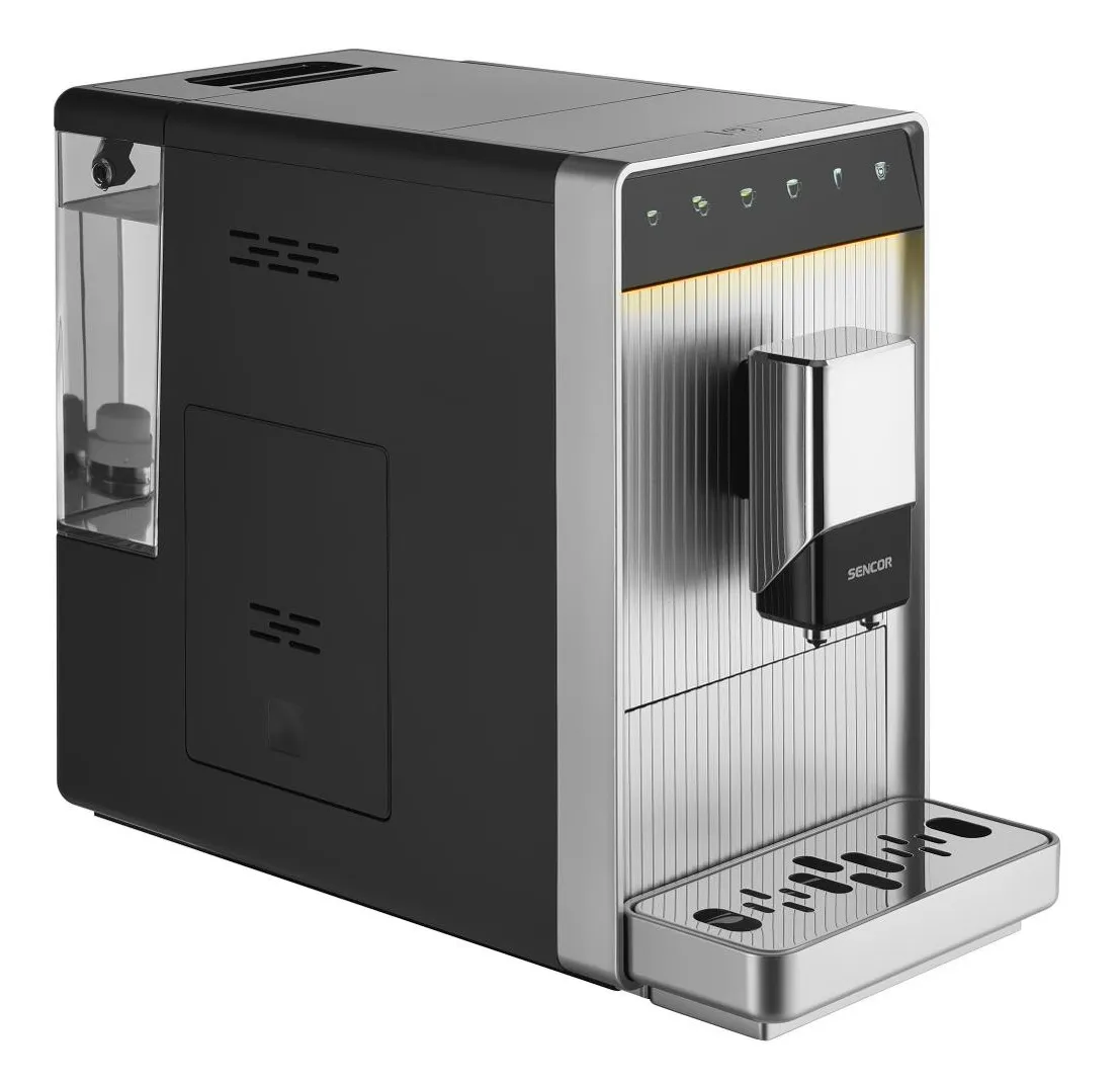 SENCOR SES 7300BK Espresso automatický kávovar černý/stříbrný