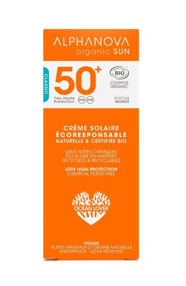 Alphanova SUN BIO Opalovací krém SPF50+ 50 g