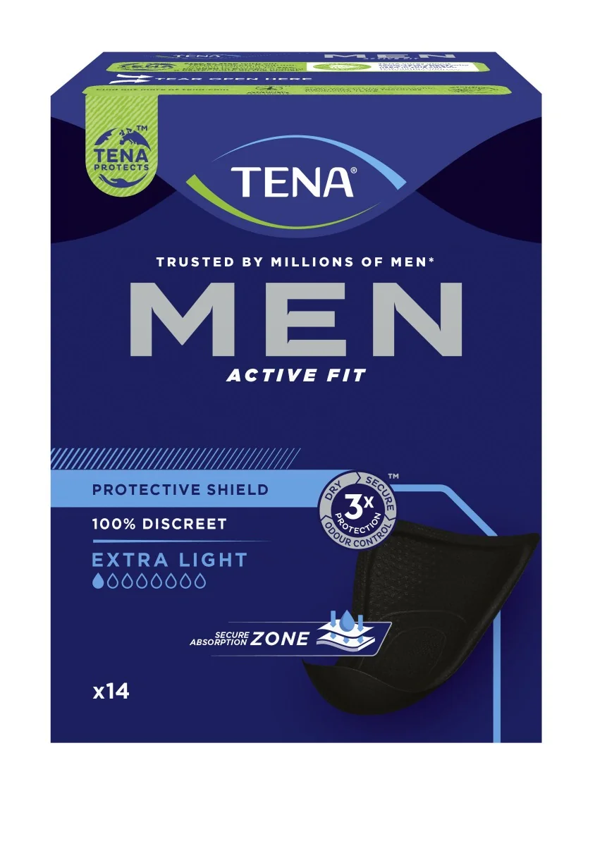 Tena Men Protective Shield inkontinenční vložky pro muže 14 ks