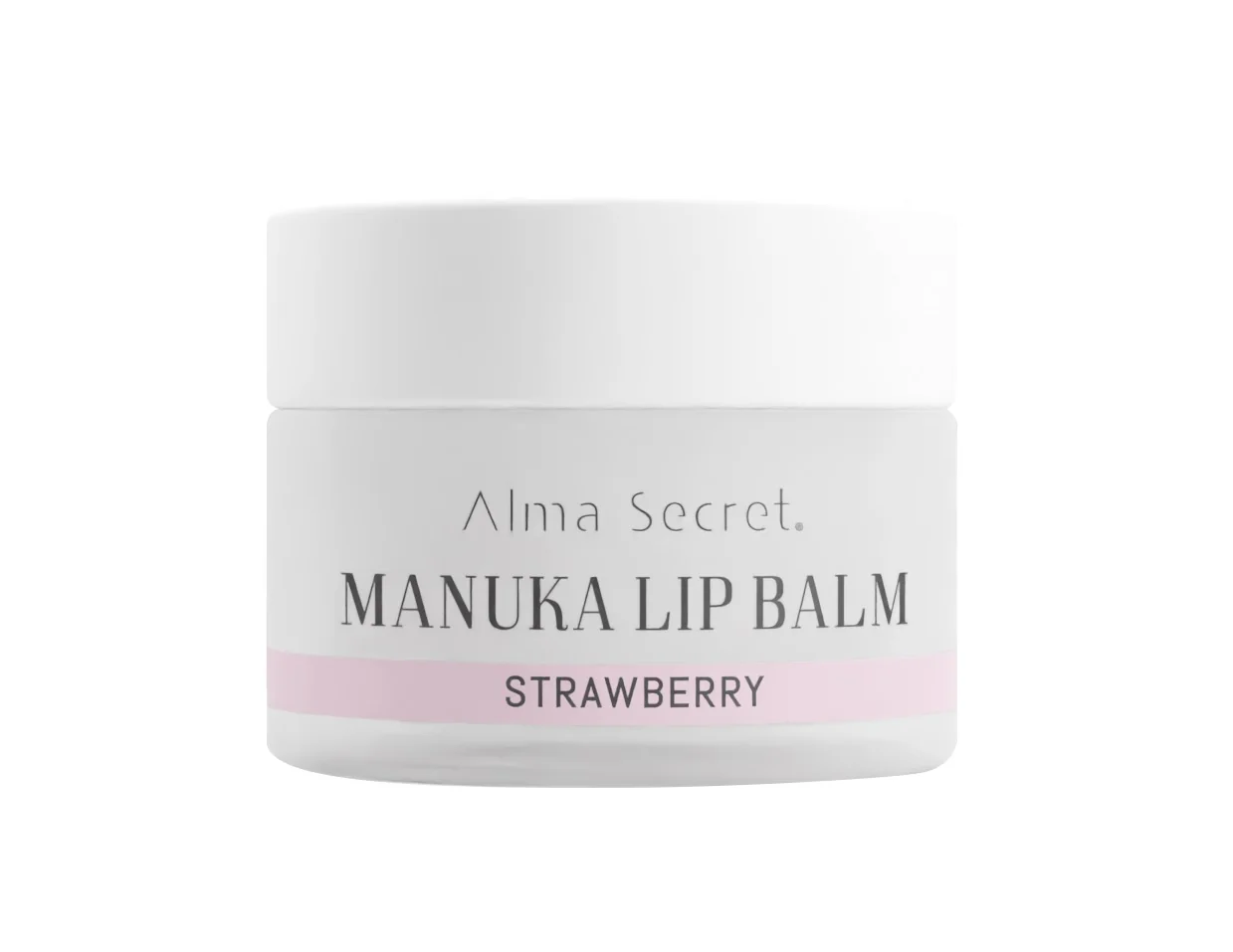 Alma Secret Manuka Lip Balm Jahoda balzám na rty 10 ml