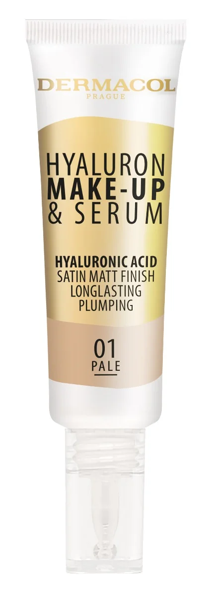 Dermacol Hyaluron Make-up & Serum 01 Pale 25 g