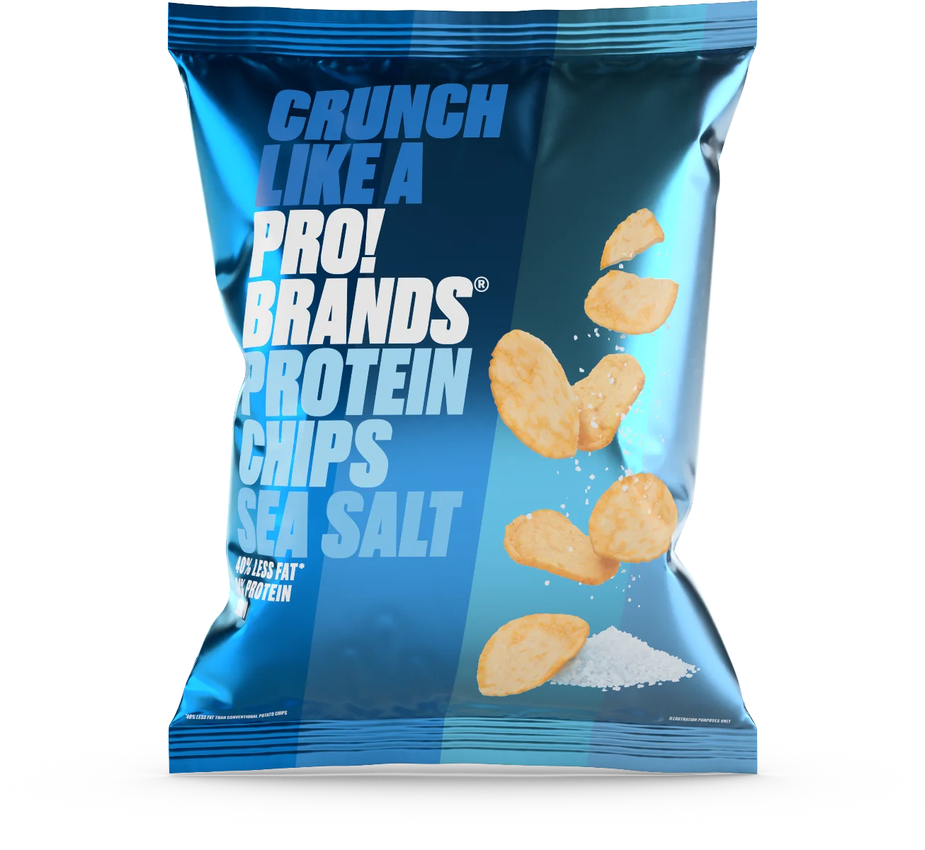 PRO!BRANDS Protein Chips sůl 50 g