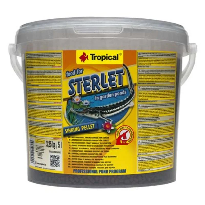 Tropical Food for Sterlet 5l/3,25kg krmivo pro jesetery