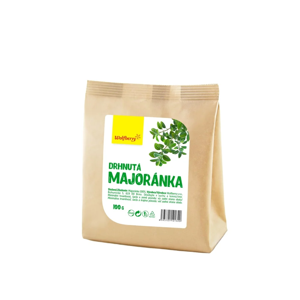 Wolfberry Majoránka drhnutá 100 g