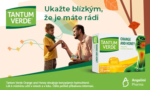 Tantum Verde Orange and Honey, ukažte blízkým, že je máte rádi.