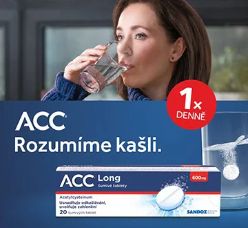 ACC LONG 600 mg 20 šumivých tablet. Rozumíme kašli.